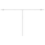 Fristående markis automatisk 450x300 cm gräddvit