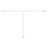 Fristående markis automatisk 500x300 cm antracit