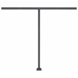 Fristående markis manuellt infällbar 300x250 cm antracit