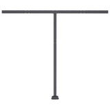 Fristående markis automatisk 300x250 cm gräddvit