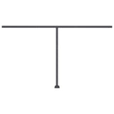 Fristående markis automatisk 450x300 cm gräddvit