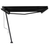 Fristående markis automatisk 450x350 cm antracit