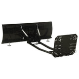 Snöplog för ATV 115x38 cm svart