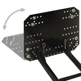 Snöplog för ATV 115x38 cm svart
