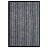 Dörrmatta grårandig 80x120 cm
