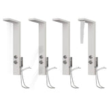 Duschpanelsystem aluminium vit