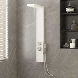 Duschpanelsystem aluminium vit