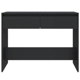 Konsolbord svart 100x35x76,5 cm konstruerat trä