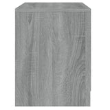 Sängbord grå sonoma ek 45x34,5x44,5 cm konstruerat trä