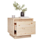 Sängbord 35x34x32 cm massiv furu