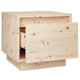 Sängbord 35x34x32 cm massiv furu