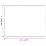 Filt gräddvit 130x170 cm polyester