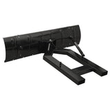 Snöplog för gaffeltruck 150x38 cm svart