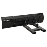 Snöplog för gaffeltruck 200x48 cm svart