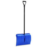 Snöspade blå 147 cm metall