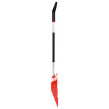 Snöskyffel röd 136 cm aluminium