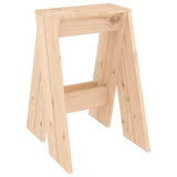 Pallar 2 st 40x40x60 cm massiv furu