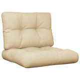 Palldynor 2 st beige tyg