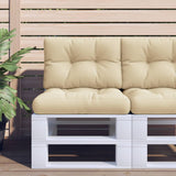 Palldynor 2 st beige tyg