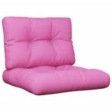 Palldynor 2 st rosa tyg