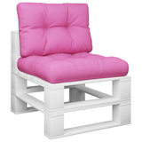 Palldynor 2 st rosa tyg