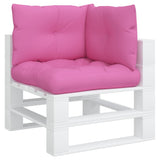 Dynor till pallsoffa 3 st rosa Oxford-tyg