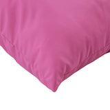 Dynor till pallsoffa 3 st rosa Oxford-tyg
