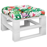 Dyna för pallsoffa flerfärgad 60x61,5x10 cm Oxford-tyg