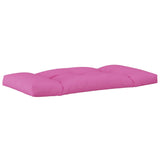 Dynor till pallsoffa 2 st rosa Oxford-tyg