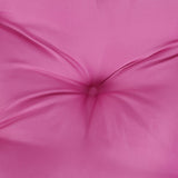 Dynor till pallsoffa 2 st rosa Oxford-tyg