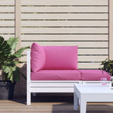Dynor till pallsoffa 3 st rosa Oxford-tyg