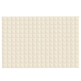 Tyngdtäcke gräddvit 122x183 cm 9 kg tyg
