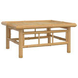 Trädgårdsbord 65x55x30 cm bambu