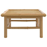 Trädgårdsbord 65x55x30 cm bambu