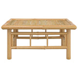 Trädgårdsbord 65x55x30 cm bambu