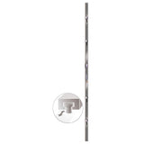 Ytterdörr vit 108x200 cm PVC