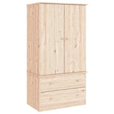 Klädskåp ALTA 90x55x170 cm massiv furu