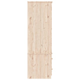 Klädskåp ALTA 90x55x170 cm massiv furu