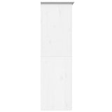 Klädskåp BODO vit 99x53,5x173 cm massiv furu