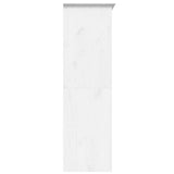 Klädskåp BODO vit 146x53,5x173 cm massiv furu