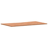 Bordsskiva 110x(55-60)x1,5 cm massivt bokträ