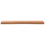 Bordsskiva 100x(45-50)x4 cm massivt bokträ