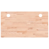 Bordsskiva 110x60x4 cm massivt bokträ