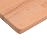 Bordsskiva 110x55x1,5 cm massivt bokträ
