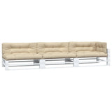 Palldynor 7 st beige tyg