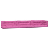 Palldynor 7 st rosa tyg