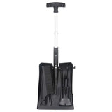 Snöspade set 3-i-1 svart aluminium