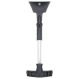 Snöspade set 3-i-1 svart aluminium