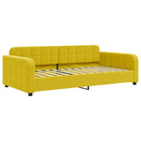 Dagbädd gul 90x200 cm sammet