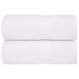 Gästhanddukar 2 st vit 30x50 cm 360 gsm 100% bomull